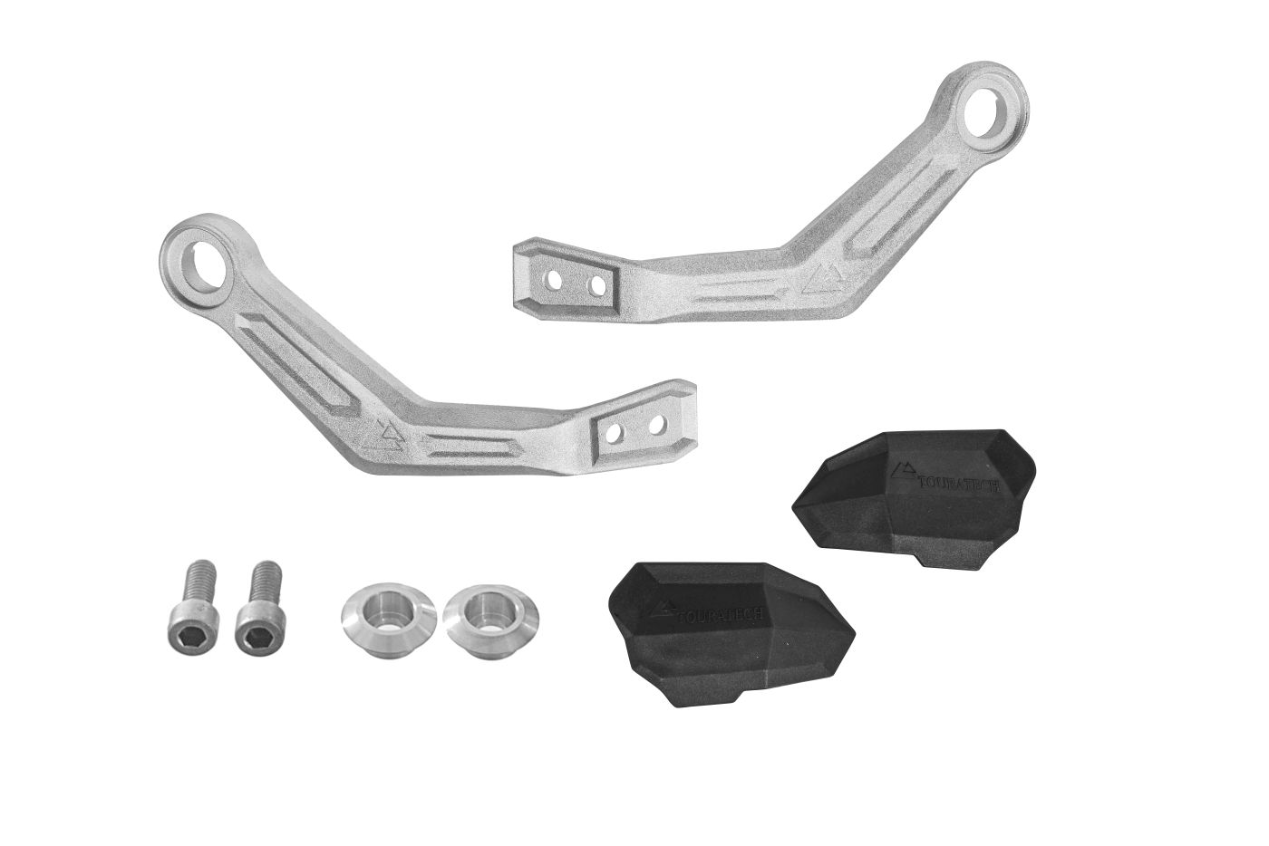 Handprotektoren DEFENSA Leverguard, silber, Yamaha Tenere 700 / World Raid