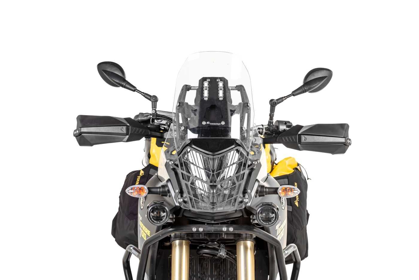 Handprotektoren DEFENSA Expedition, schwarz, für Yamaha Tenere 700 / World Raid
