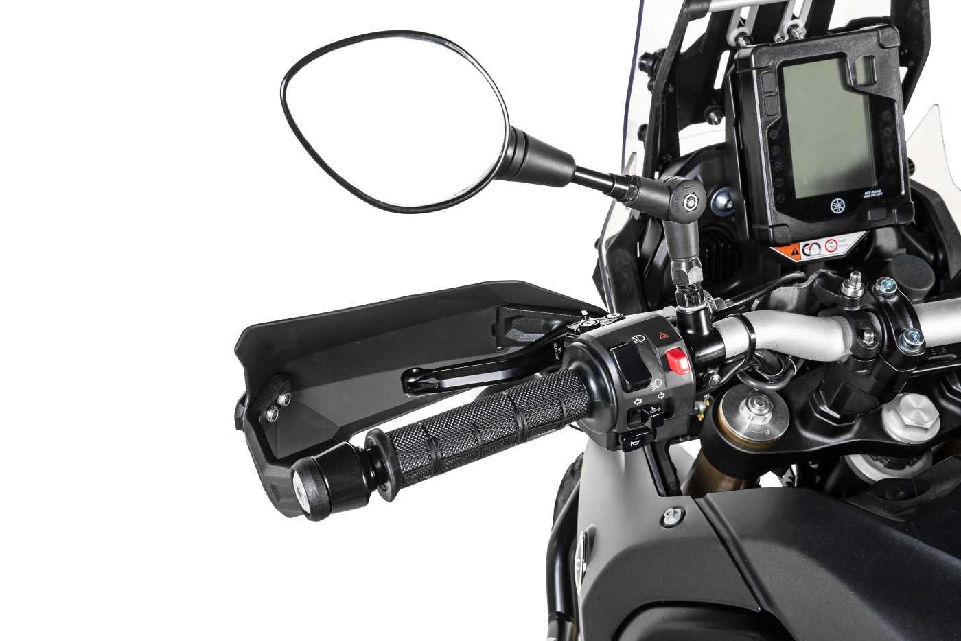 Handprotektoren DEFENSA Expedition, schwarz, für Yamaha Tenere 700 / World Raid