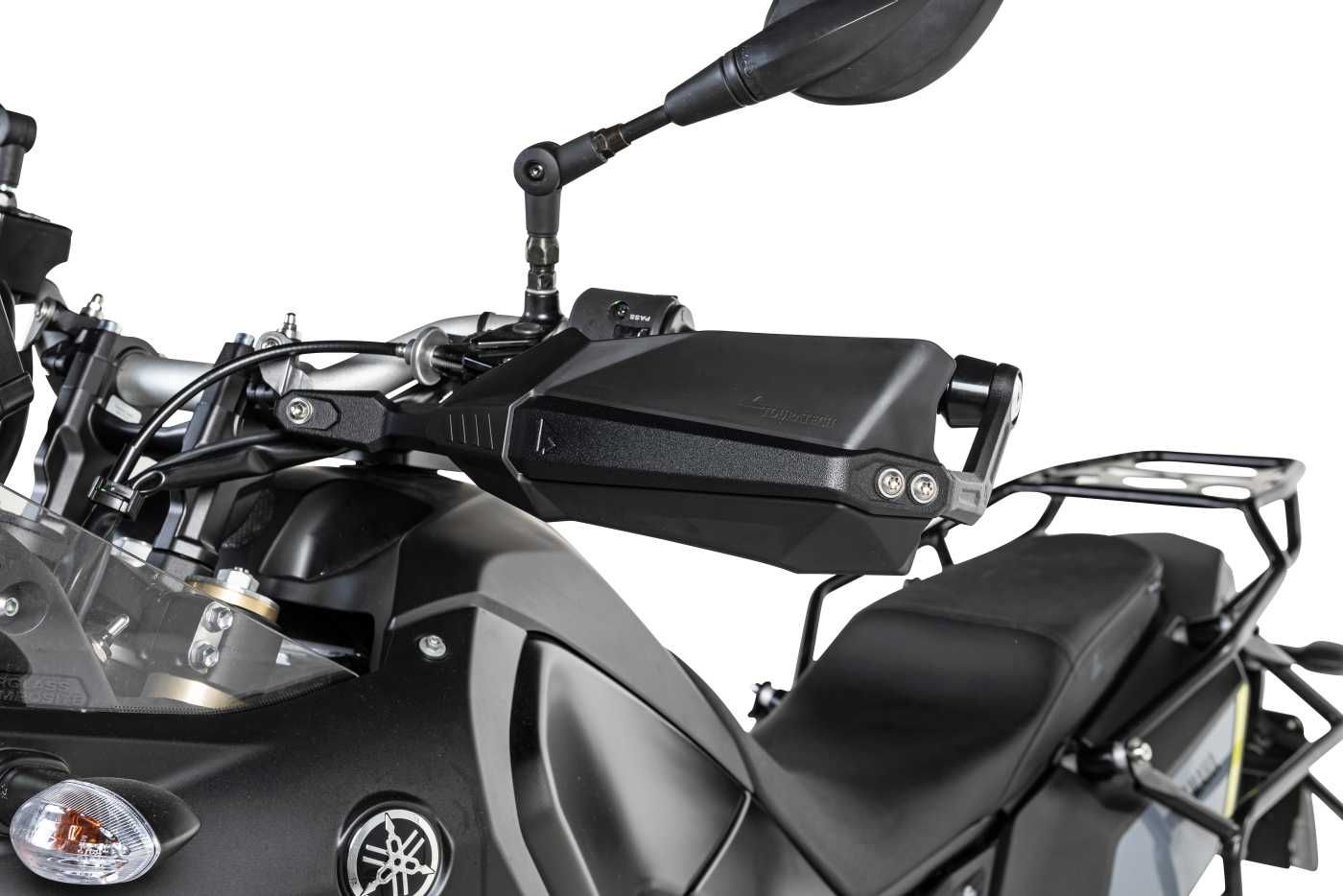 Handprotektoren DEFENSA Expedition, schwarz, für Yamaha Tenere 700 / World Raid