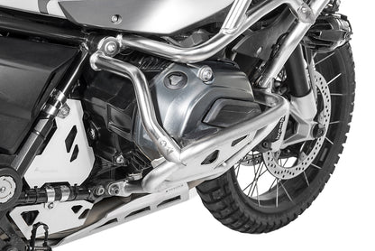 Verstärkungsstrebe Edelstahl für Original BMW Motorschutzbügel + Touratech Sturzbügelerweiterung, BMW R1200GS Adventure (LC) 2014-2016