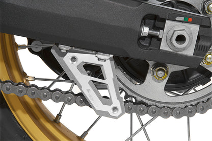 Kettenschutzfinne, alu natur eloxiert, für Honda CRF 1000L Africa Twin/ CRF1000L Adventure Sports