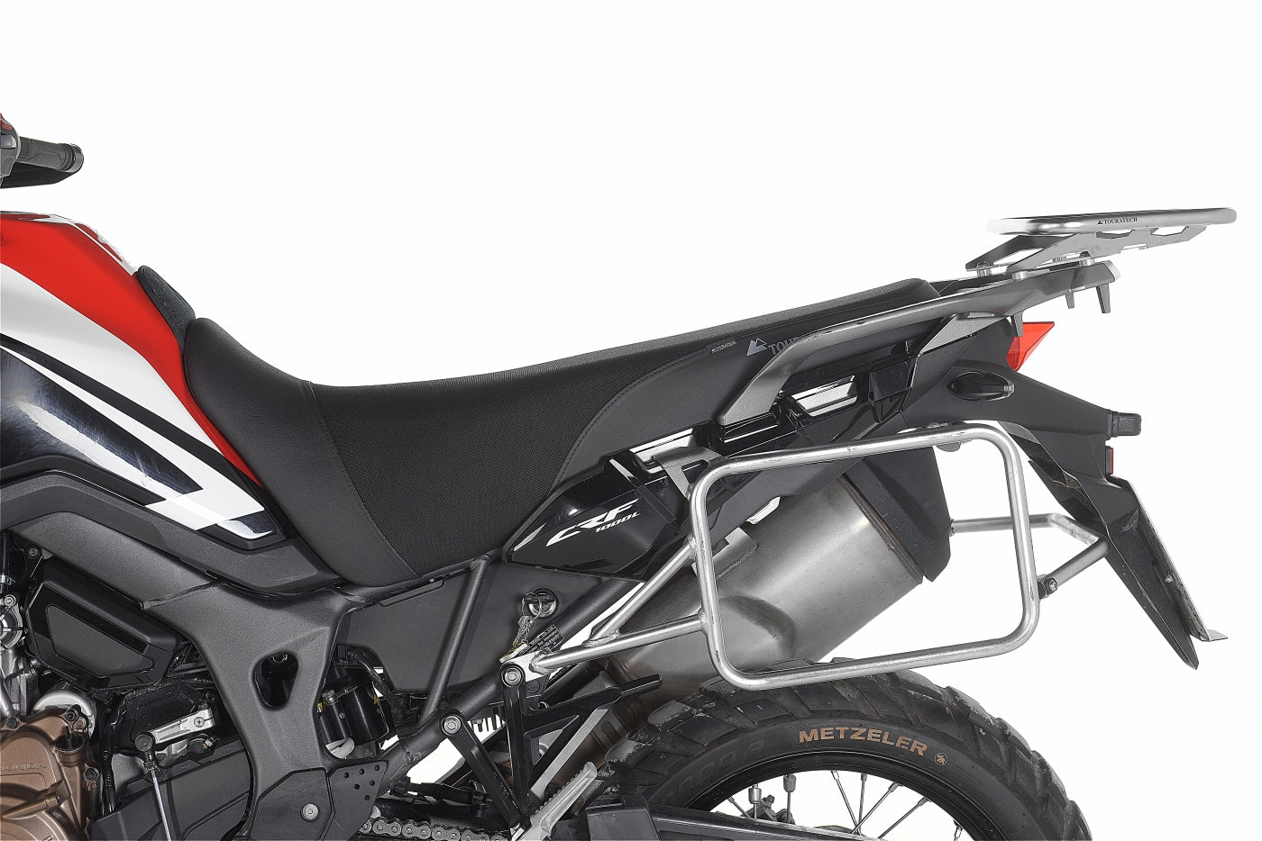 Komfortsitzbank einteilig DriRide, für Honda CRF1000L Africa Twin / CRF1000L Adventure Sports, atmungsaktiv, hoch