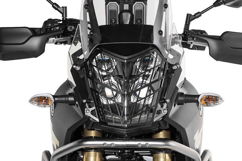Scheinwerferschutz schwarz mit Schnellverschluss für Yamaha Tenere 700 *OFFROAD USE ONLY*