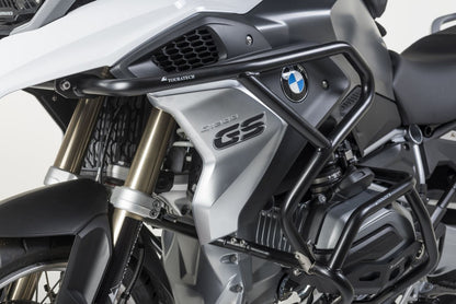 Sturzbügelerweiterung Edelstahl, schwarz für BMW R1200GS (LC) ab 2017