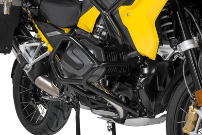Sturzbügel Edelstahl, schwarz für BMW R1250GS