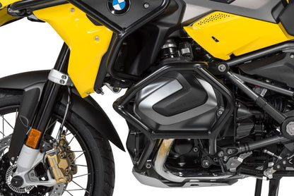 Sturzbügel Edelstahl, schwarz für BMW R1250GS