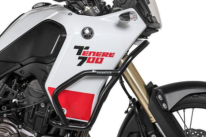 Verkleidungssturzbügel Edelstahl, schwarz für Yamaha Tenere 700