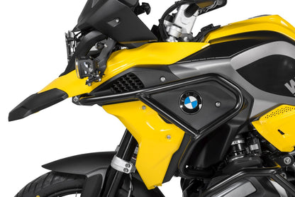 Verkleidungssturzbügel Edelstahl, schwarz für BMW R1250GS