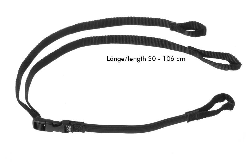 Rokstraps Strap It™ Pack Adjustable *schwarz* 30-106 cm 2 St. mit Schlaufen
