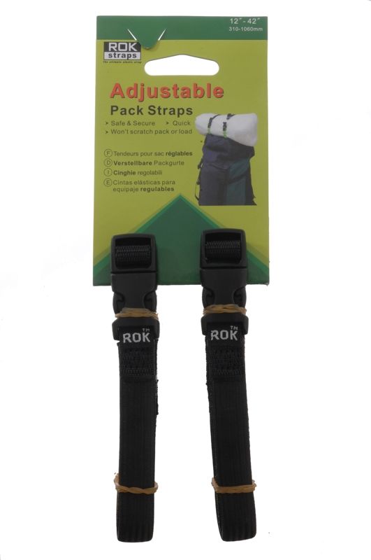 Rokstraps Strap It™ Pack Adjustable *schwarz* 30-106 cm 2 St. mit Schlaufen